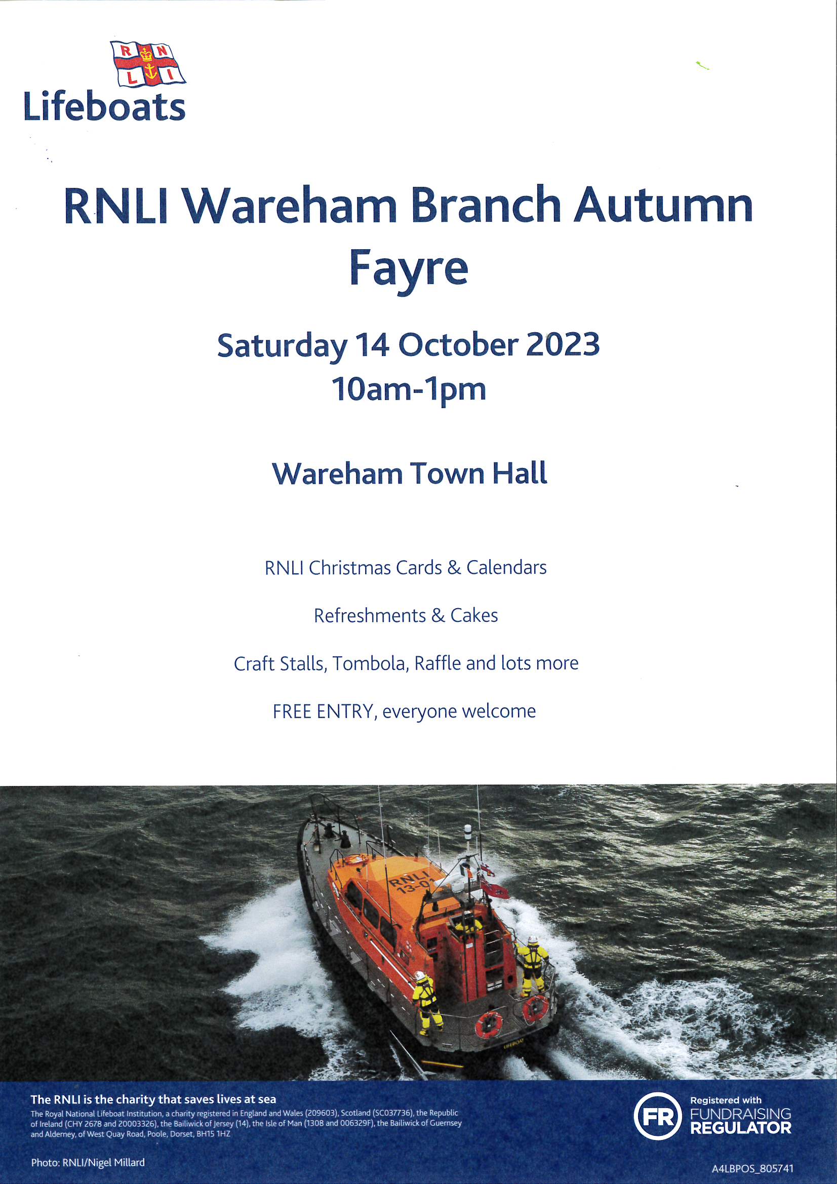 RNLI Autumn Fayre