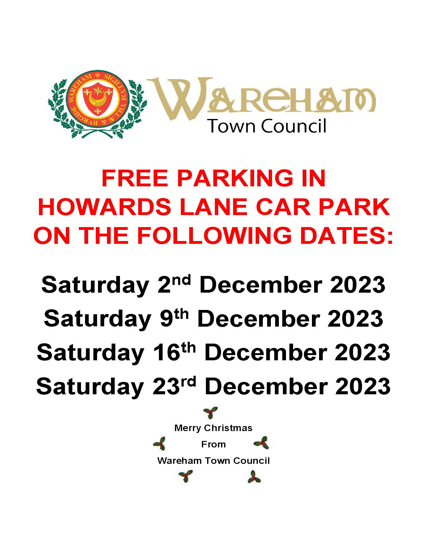 Home Wareham Town Council