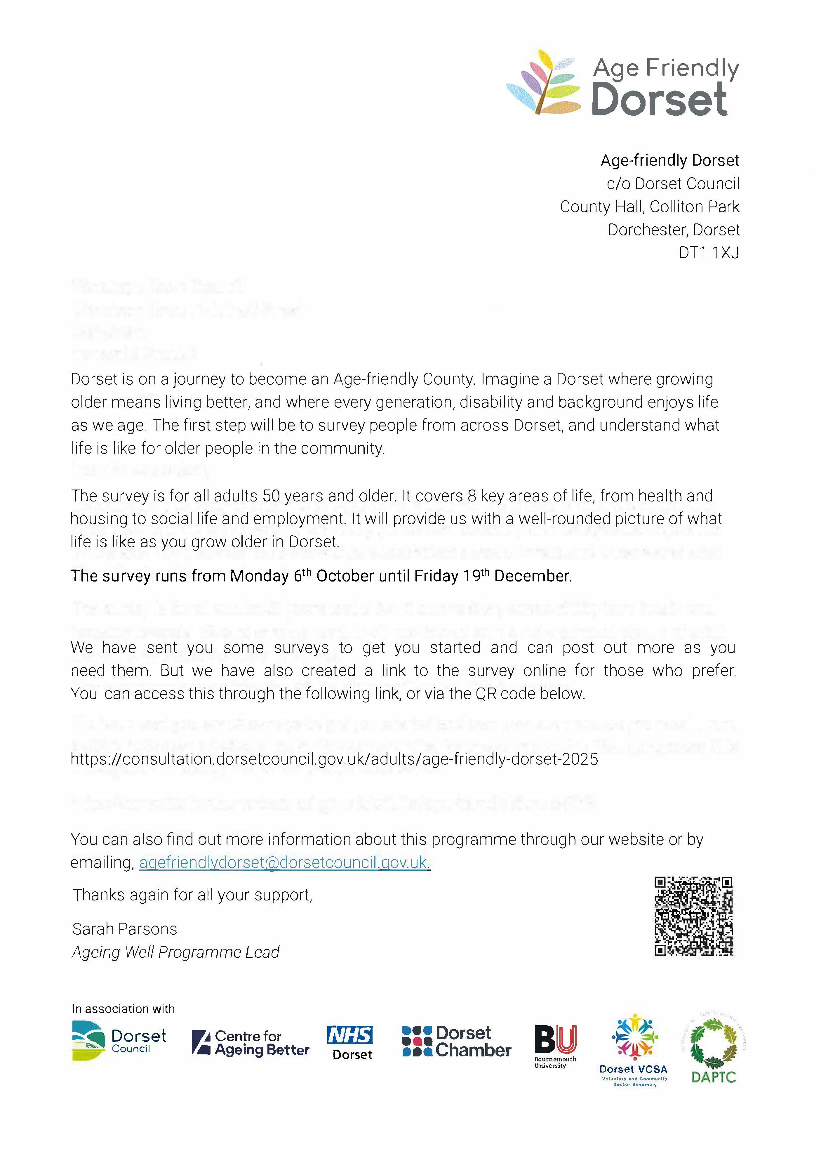 Age Friendly Dorset